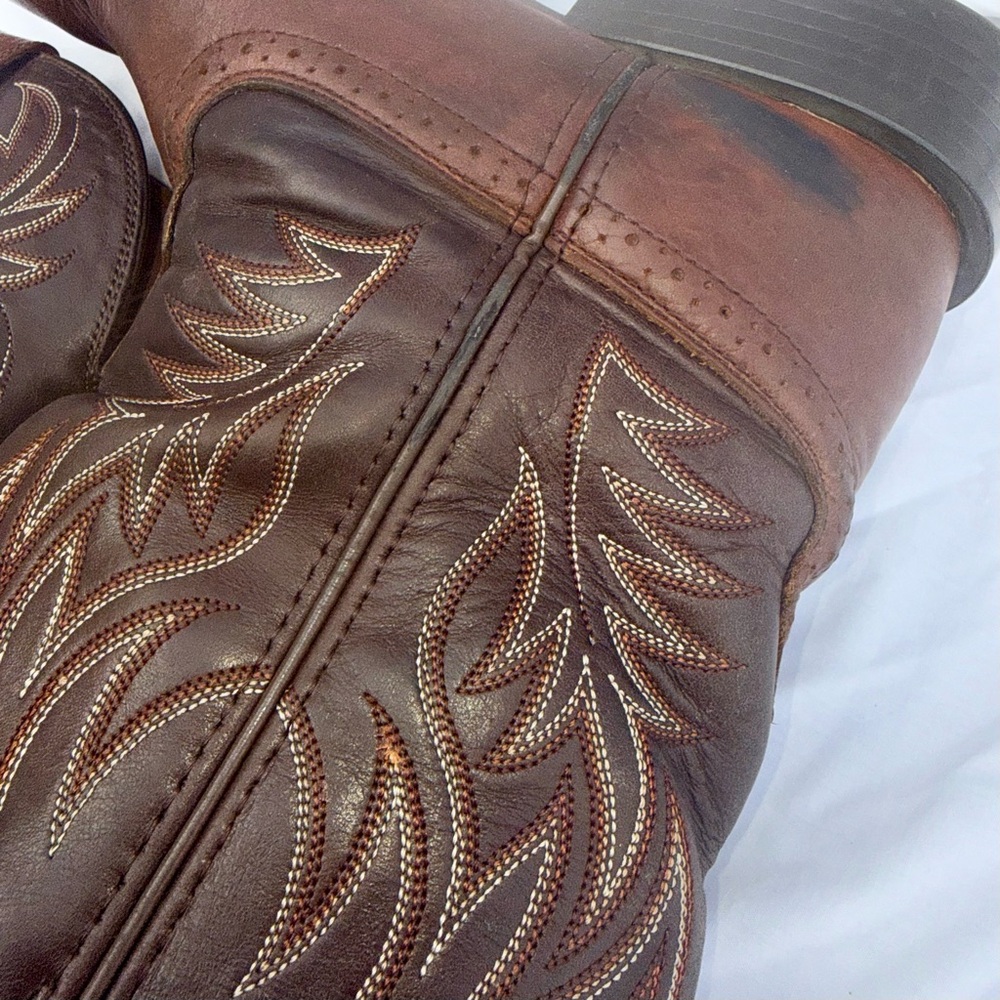 Ariat Sport Wide Square Toe Western Cowboy Boot 10035996 Men’s 11.5 - Picture 9 of 13